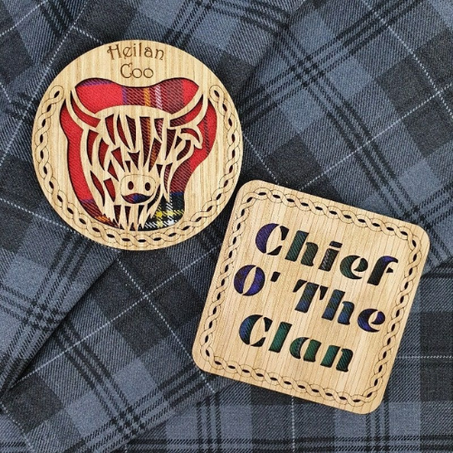 Tartan Coasters